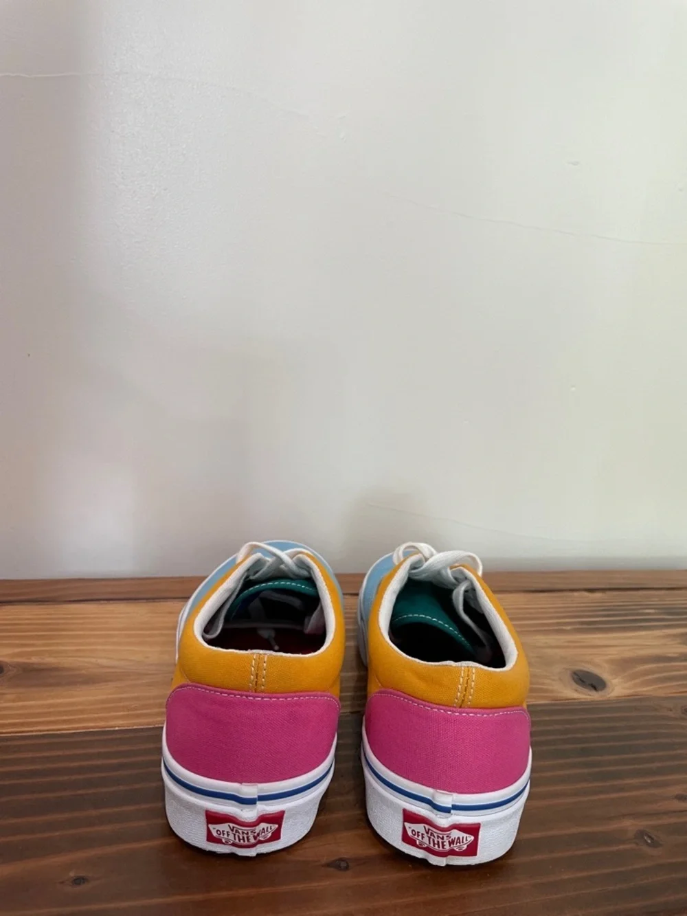 Vans Era Canvas 'Colorblock' Sneakers Women’s Size 7 Men’s Size 5.5